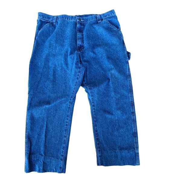 Wrangler Blue Jeans,  carpenter,  waist 42 - Picture 1 of 4